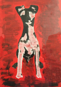 Tabby Dog (Gefleckter Hund)-Berthold Schwanzer